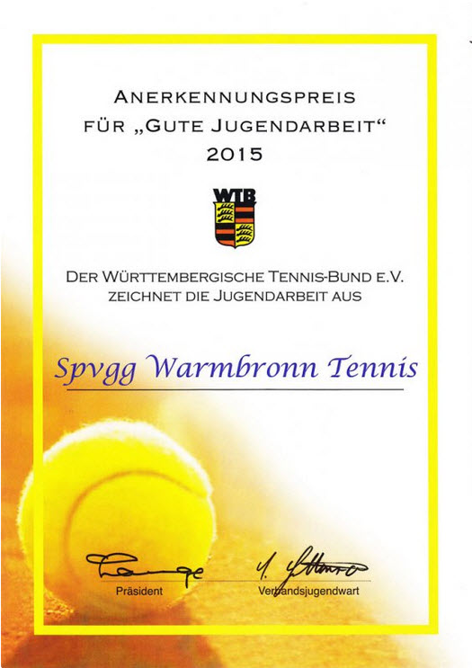 2015 Anerkennungspreis